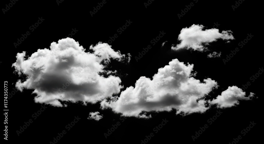 cloud on black background overlay cloud on black background overlay
