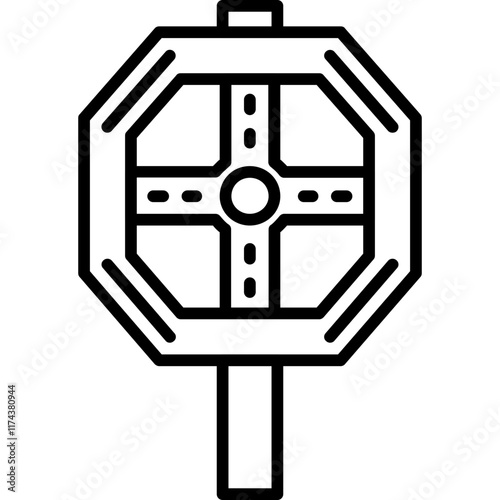 Traffic Circle Icon