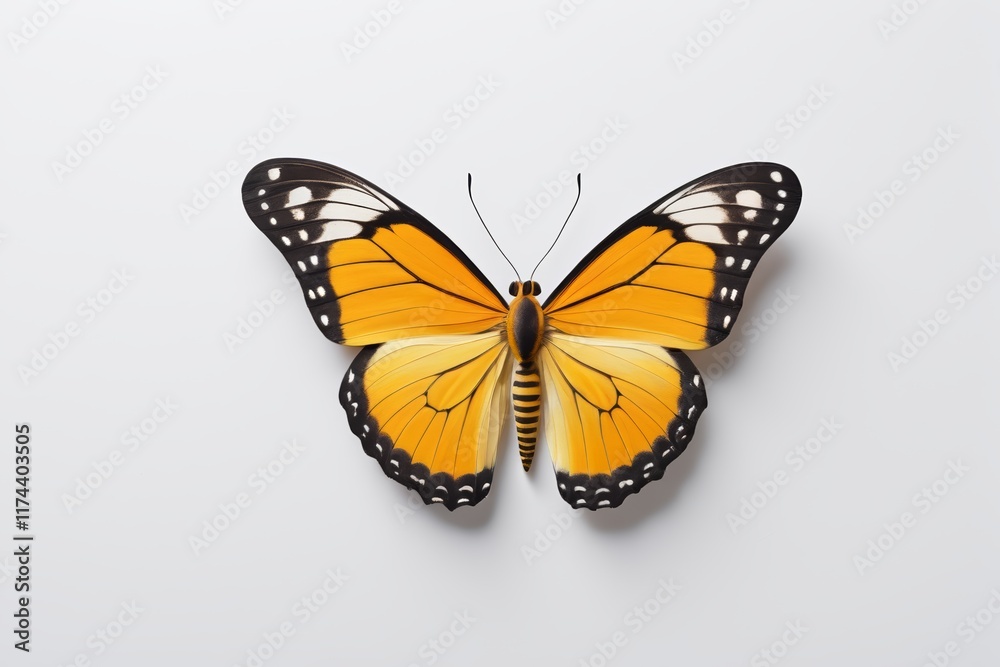 there is a butterfly that is sitting on a white surface there is a butterfly that is sitting on a white surface