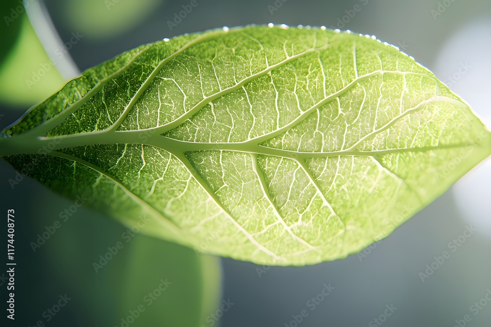 A close-up of a green leaf showcasing its veins and texture, highlighting nature's beauty. A close-up of a green leaf showcasing its veins and texture, highlighting nature's beauty.