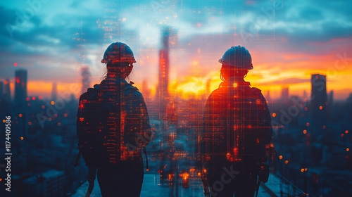 Architects, builders, and engineers work together to create innovative buildings and infrastructure for our cities. Their creative designs make urban areas more livable and sustainable.