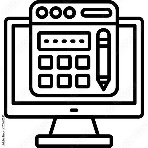 Content writing Icon