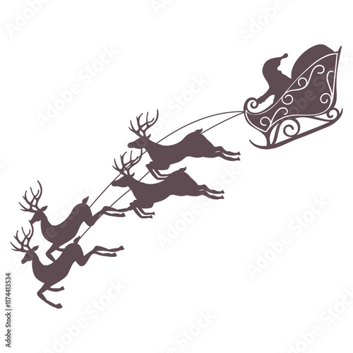 Santa Claus Silhouette