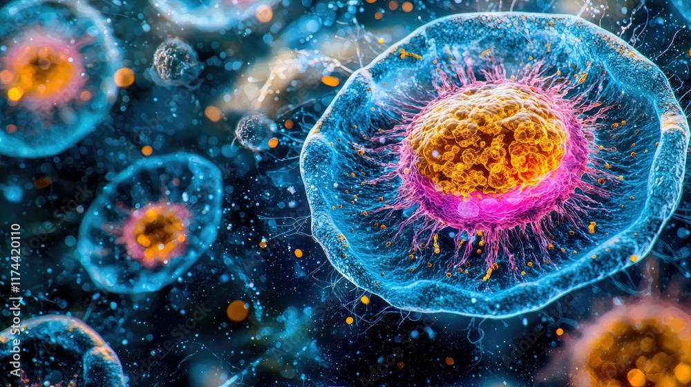 Vibrant Cellular Structures Vibrant Cellular Structures