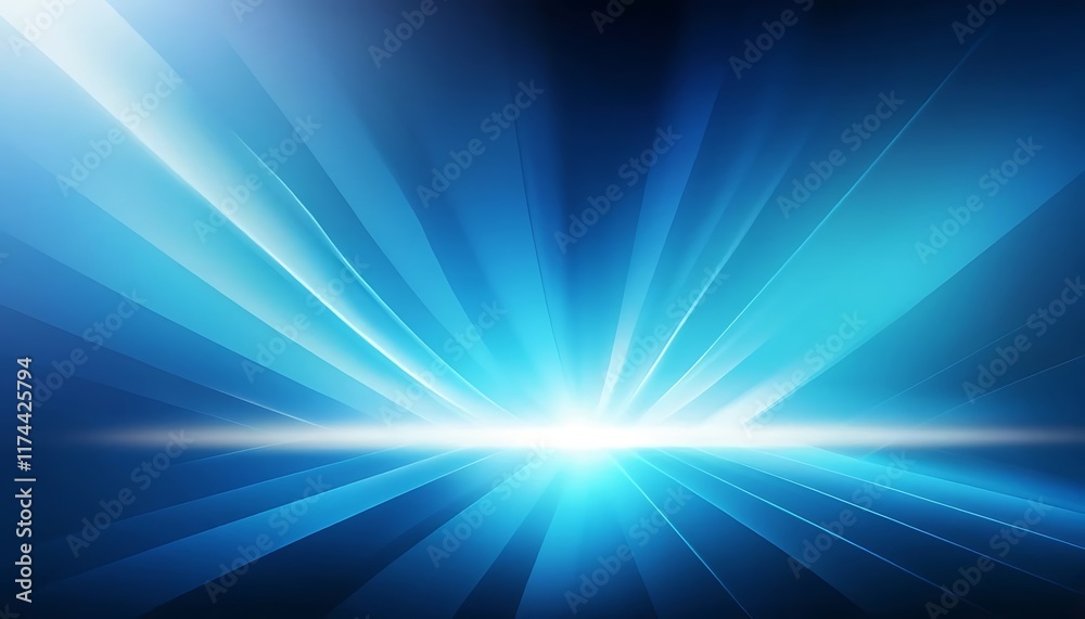 Abstract Blue Radiating Lines Background Design Abstract Blue Radiating Lines Background Design