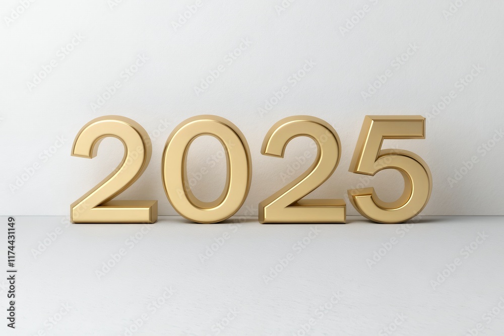 2025 Happy New Year design vector. trendy new year 2025 design template. 2025 Happy New Year design vector. trendy new year 2025 design template.