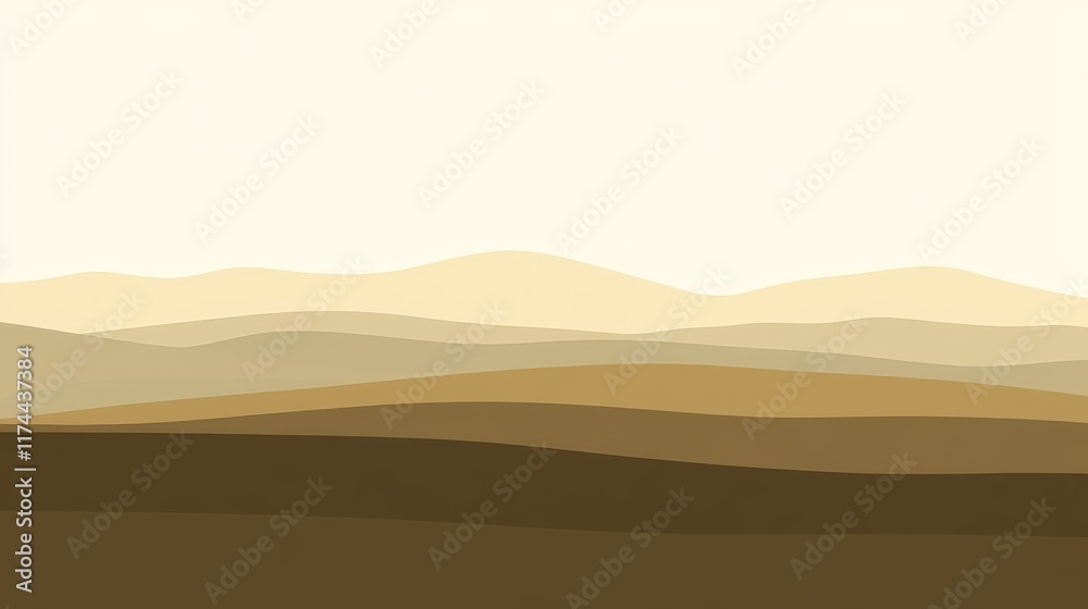 Fototapeta premium Smooth Minimalist Gradient Wallpaper Design