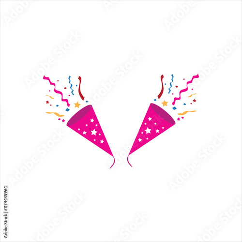 Vibrant Confetti Celebration Vector for Festive Occasions