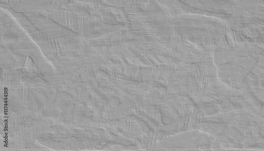 Naklejka premium Textured gray stone-like surface with subtle linear and abstract patterns.