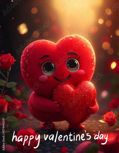 Valentine Day cute message cards