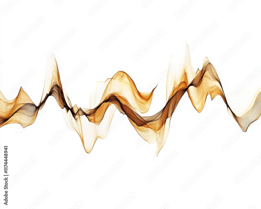 Abstract wave patterns in warm tones creating a dynamic visual effect. Abstract wave patterns in warm tones creating a dynamic visual effect.