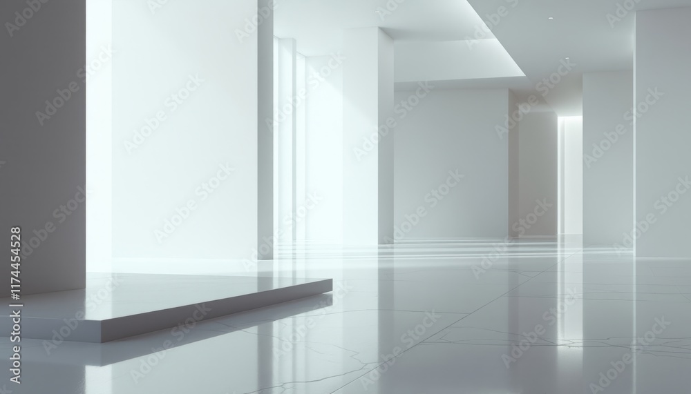 empty room with a window