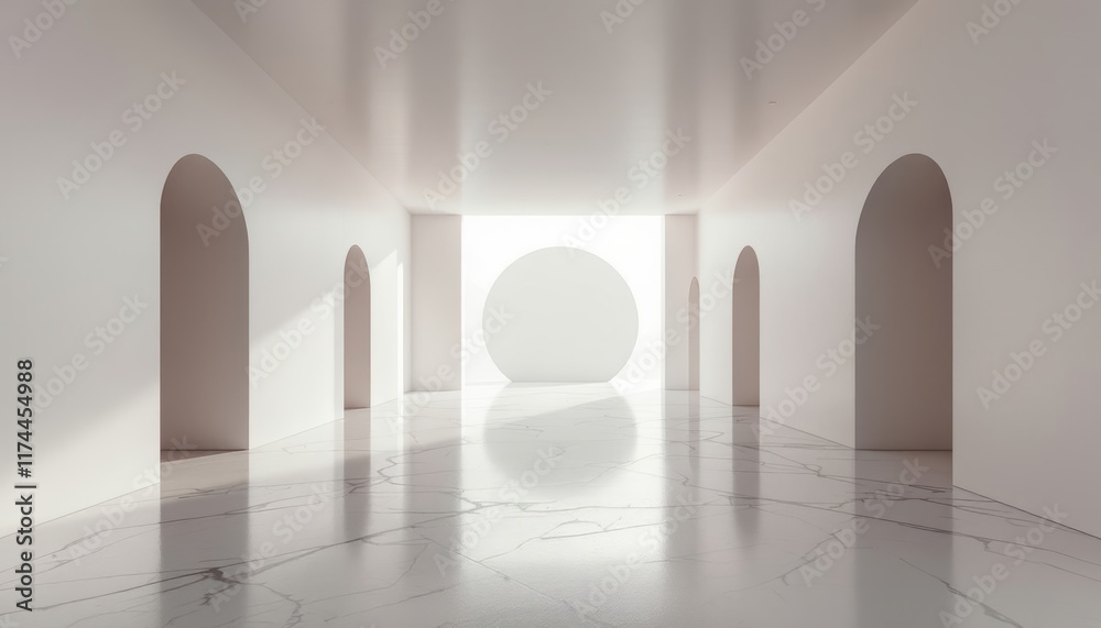 interior of a corridor
