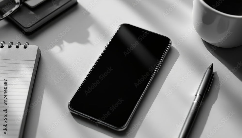 phone and laptop