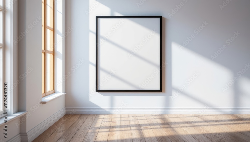 empty room with a window