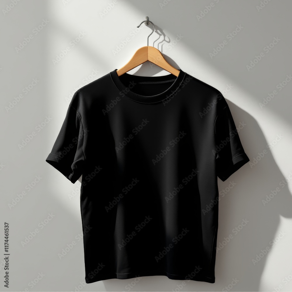 black t shirt