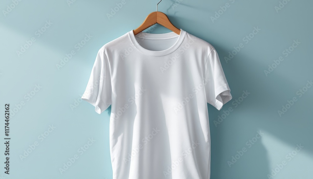 blue t shirt