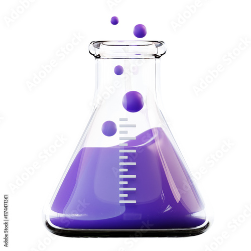 3D Illustration Biochemistry
