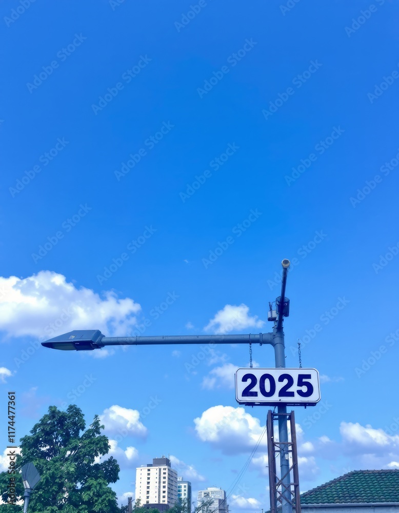 sign in the city