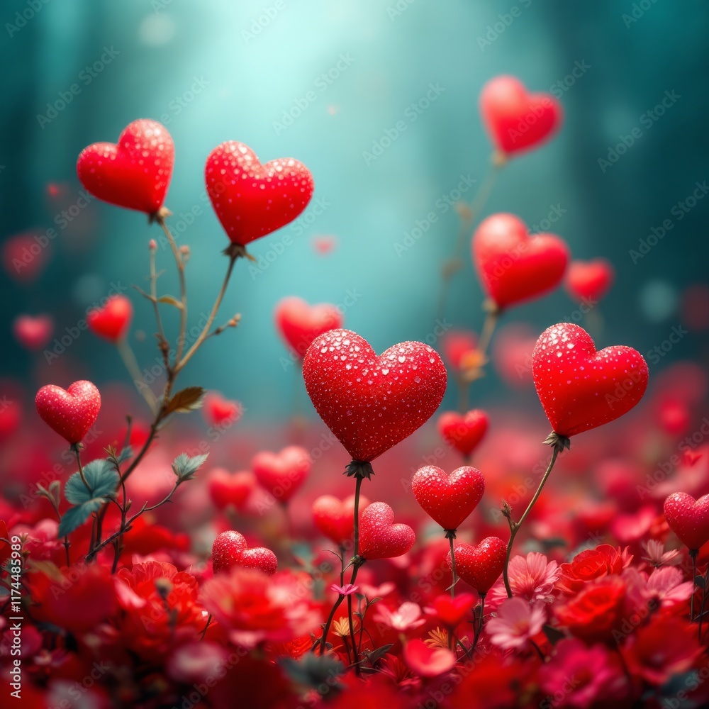 heart shaped balloons