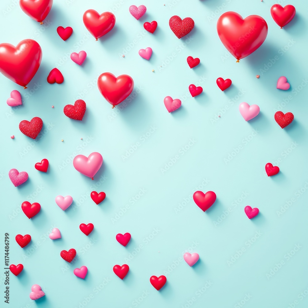 heart shaped candies