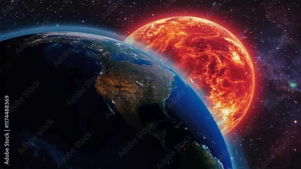 planets background earth nebula red planet star moon earth nebula space astronomy atmosphere abstract background black blue cosmos effect explosion fantasy fiction galaxy global globe illustration