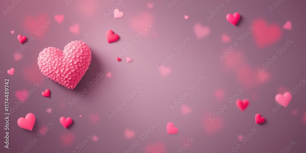 hearts background