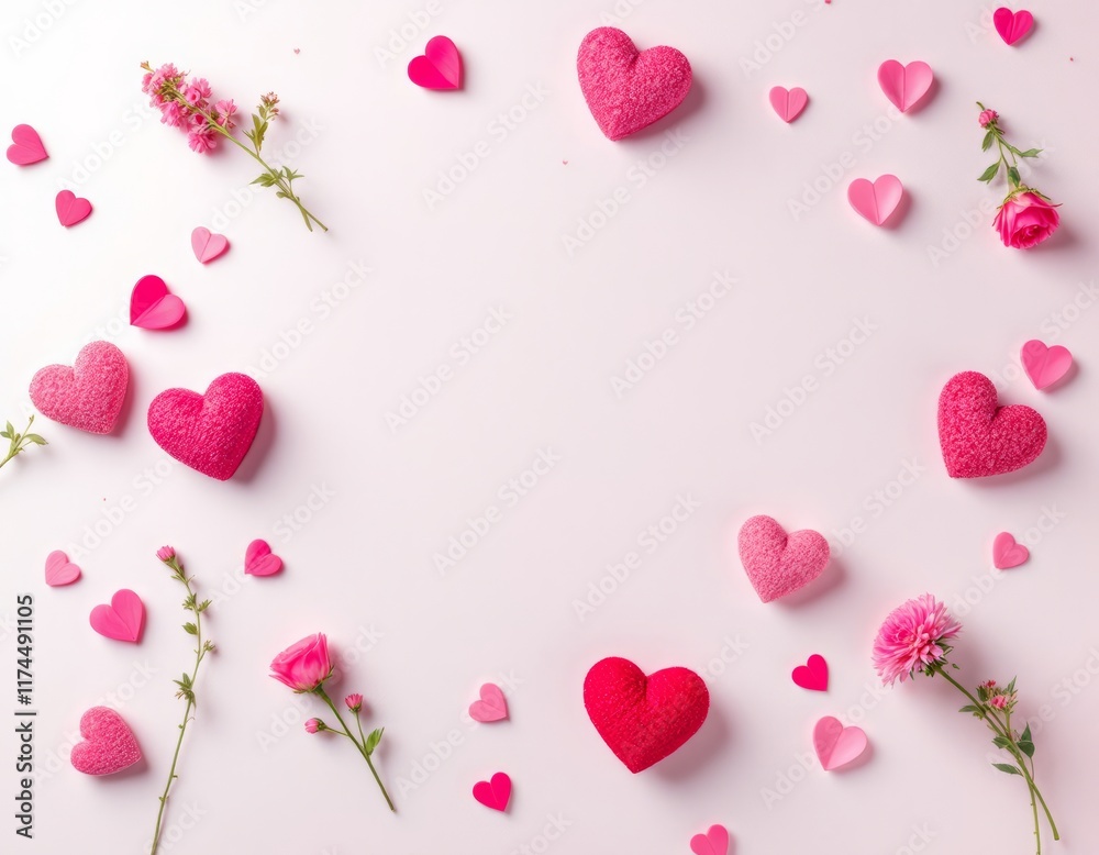 valentine hearts background