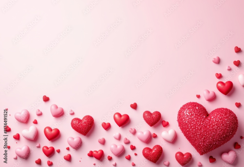 hearts background