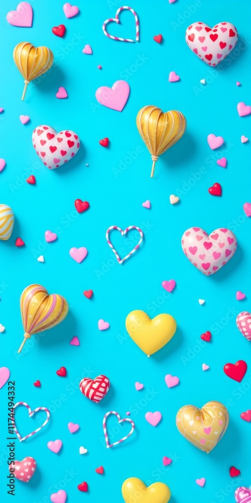 heart shaped confetti