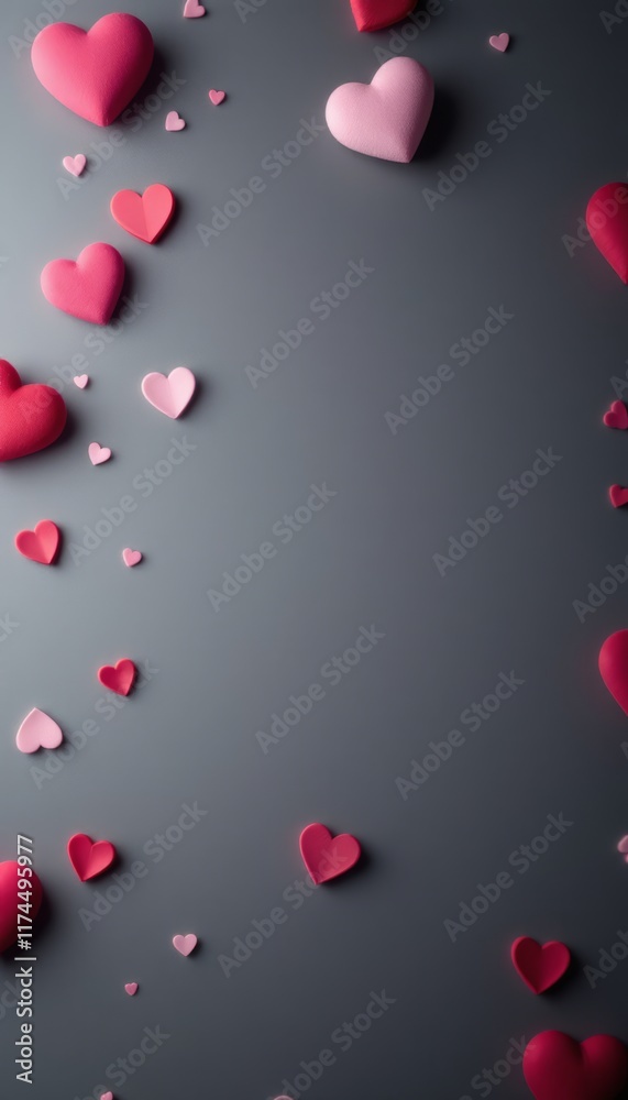 Obraz premium red rose petals