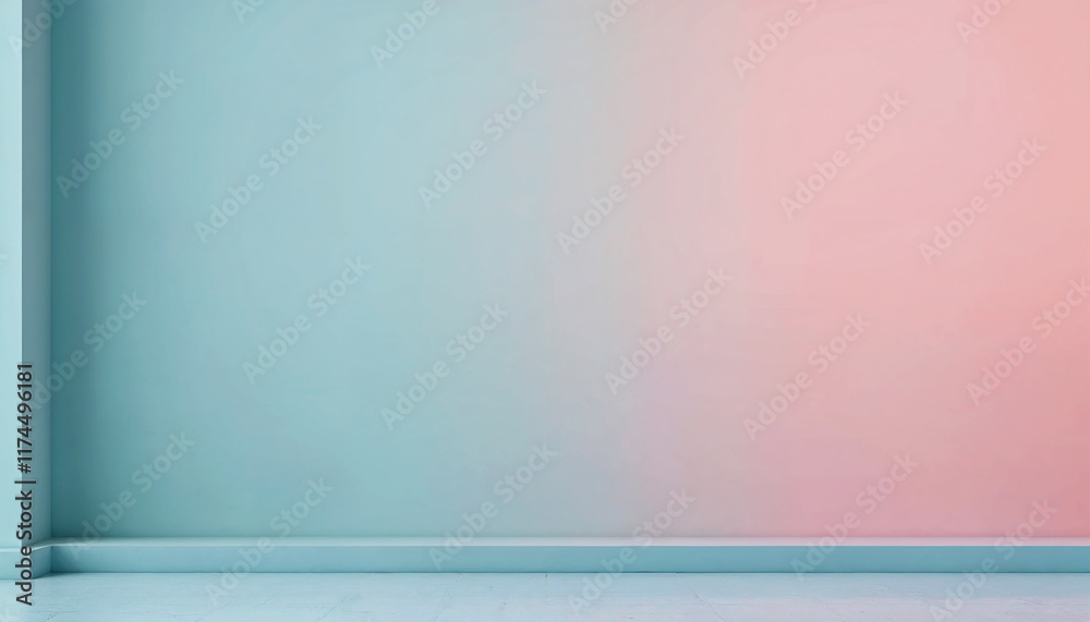 A blank, pastel-colored wall is a stunning, contemporary presentation background and can serve as a flexible, eye-catching backdrop for a range of artistic endeavors A blank, pastel-colored wall is a stunning, contemporary presentation background and can serve as a flexible, eye-catching backdrop for a range of artistic endeavors