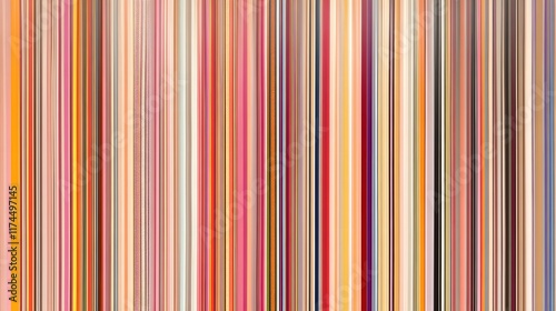 Wallpaper Mural Vibrant Vertical Stripes: Color Pattern Design Torontodigital.ca