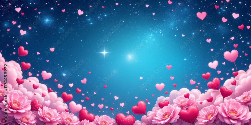 background with flowers