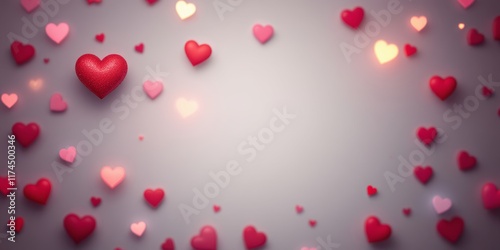 hearts background