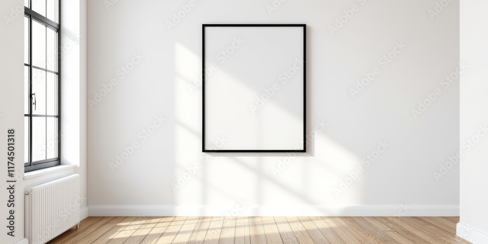empty white room