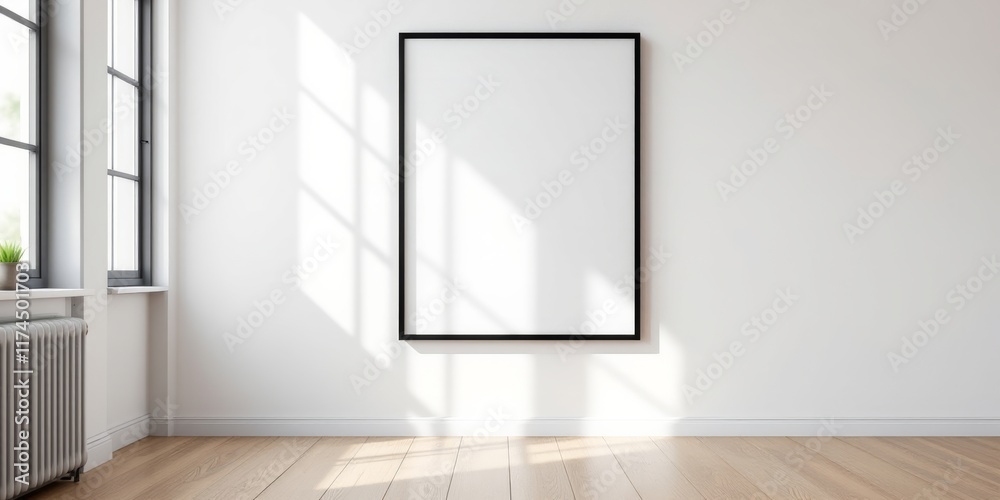 empty white room