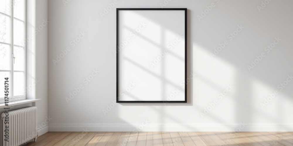 empty white room
