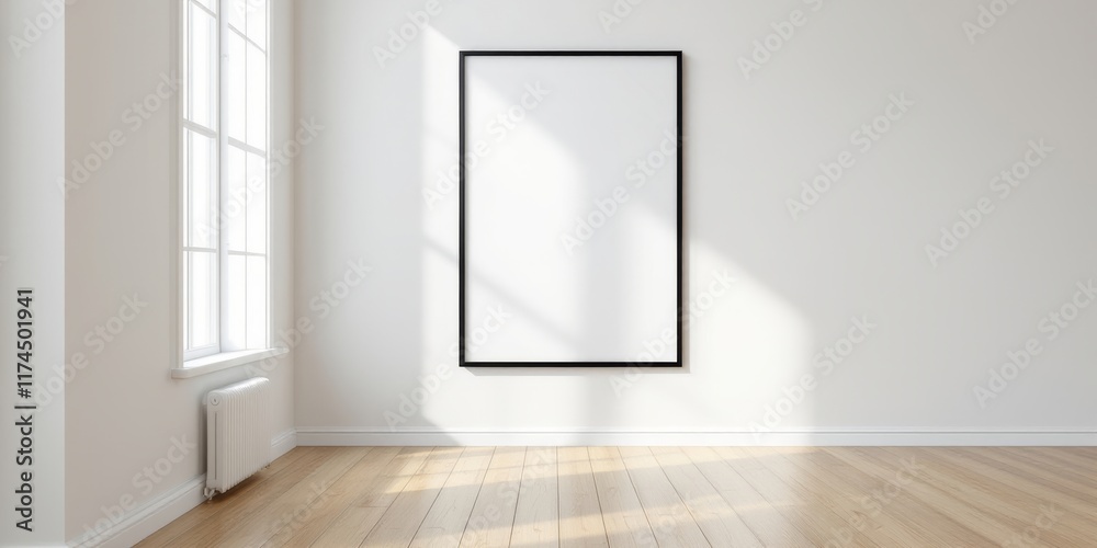 empty white room