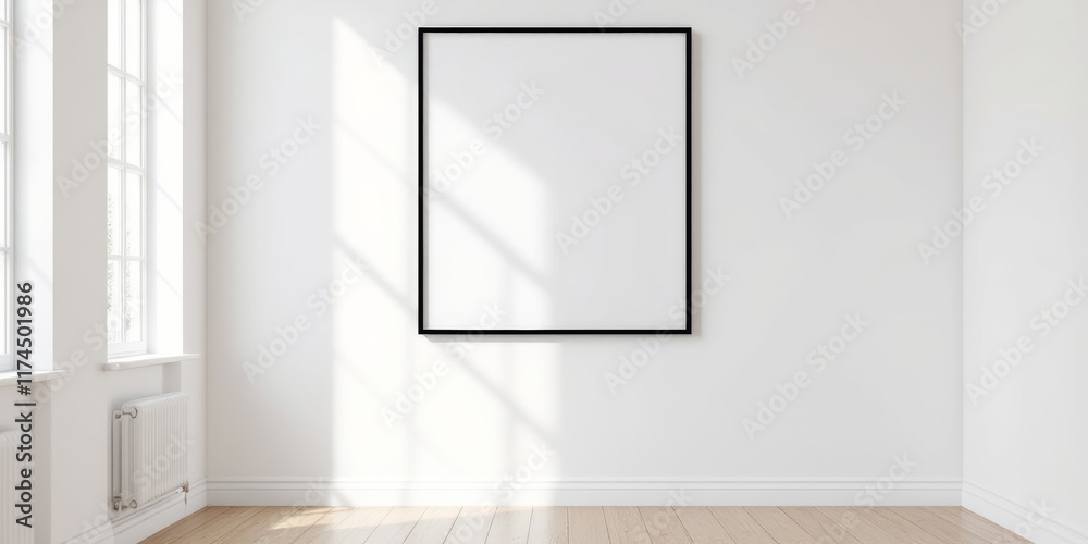 Fototapeta premium empty white room