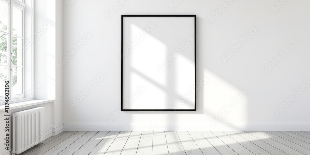 empty white room