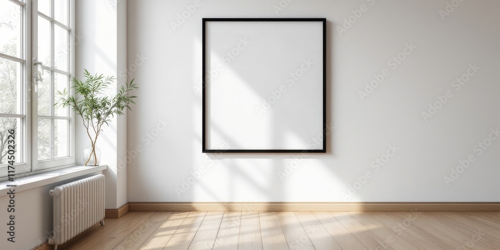 empty white room