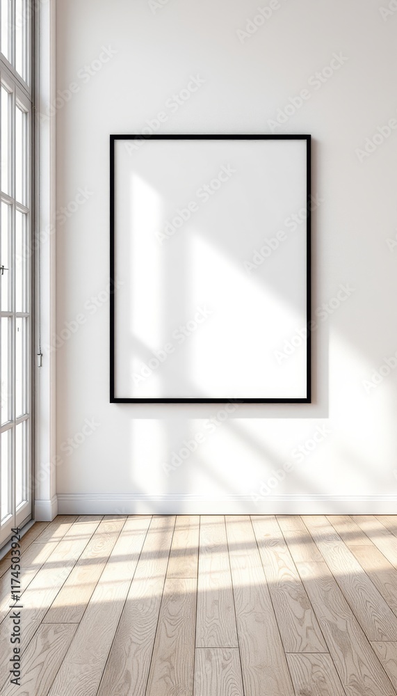 empty room with tv