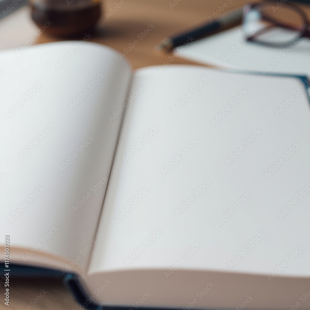 notebook and pen