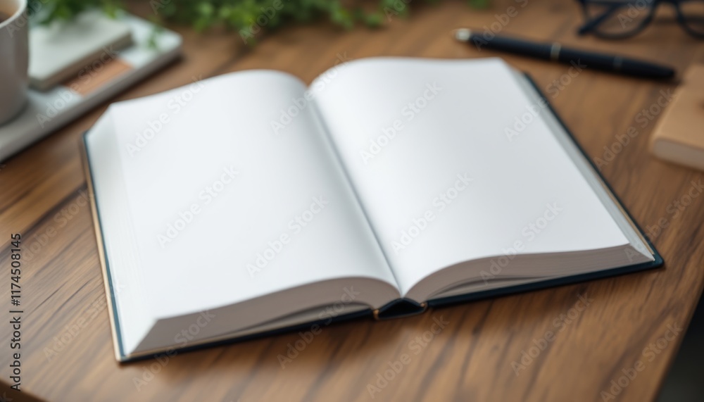notebook and pen