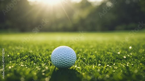 bright detailed green grass carpet texture perfect showcasing golf course design realistic background various projects