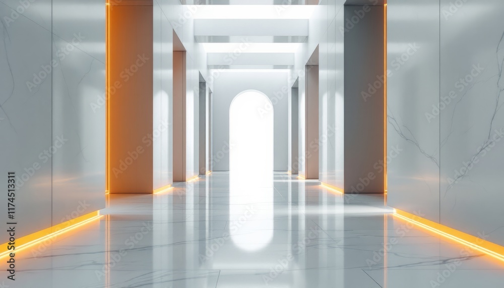 corridor in the airport