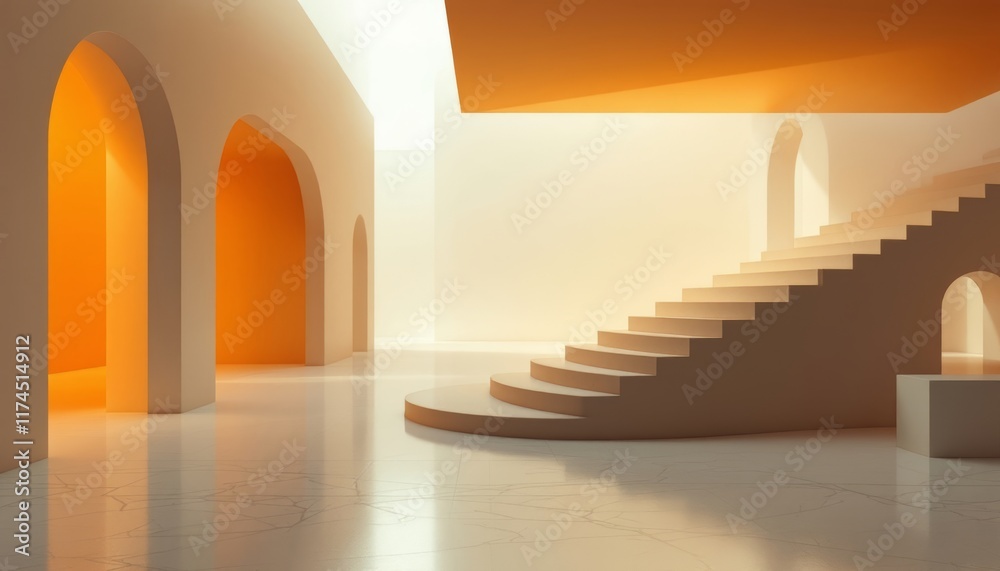 staircase in a hotel