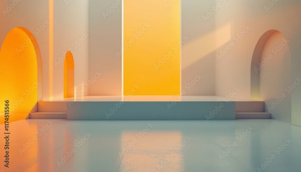 interior of a hall