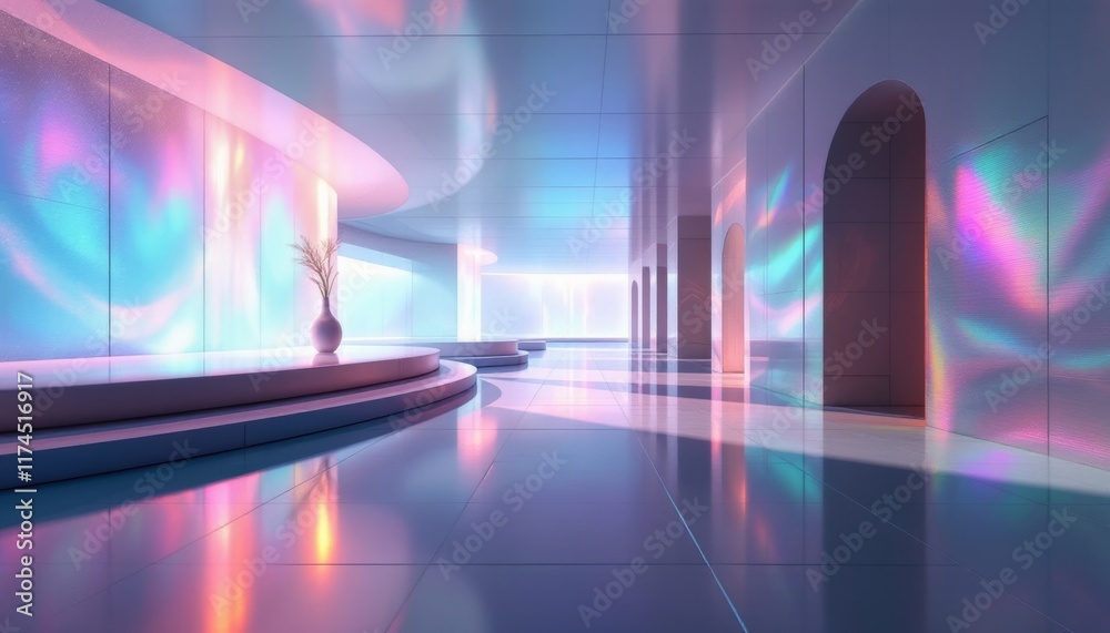 trails on the stage